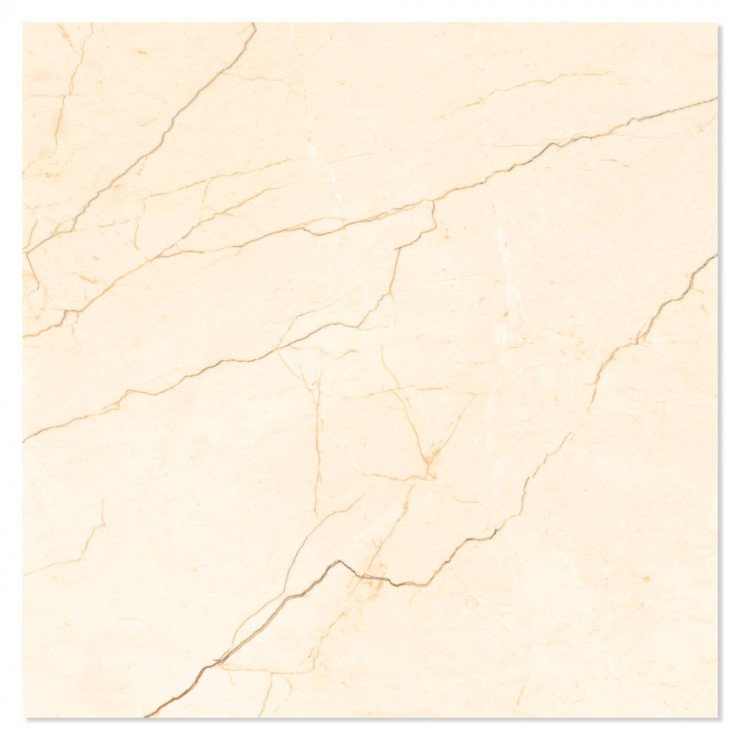 Marmor Kakel Avorio Beige Blank-Polerad 120x120 cm-0